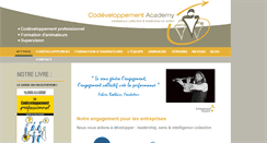 Desktop Screenshot of codeveloppement-academy.com